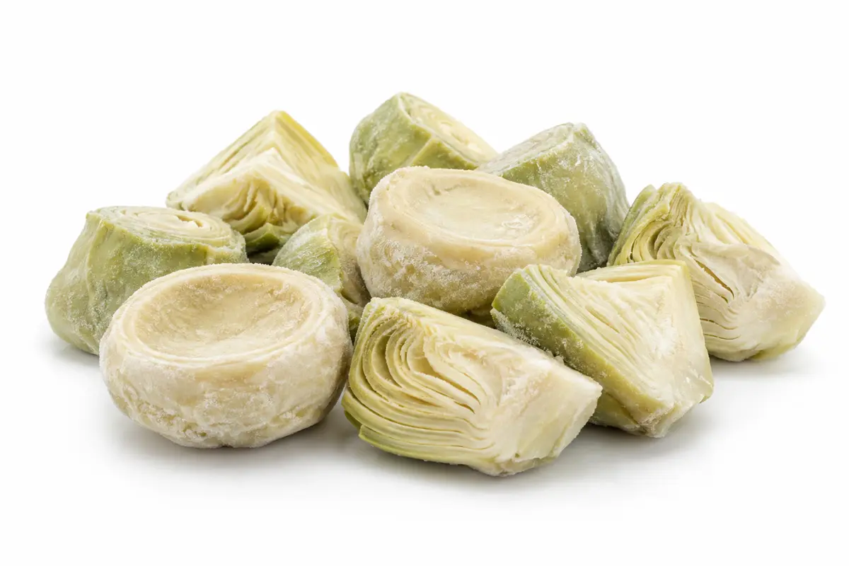 IQF frozen Egyptian artichoke hearts