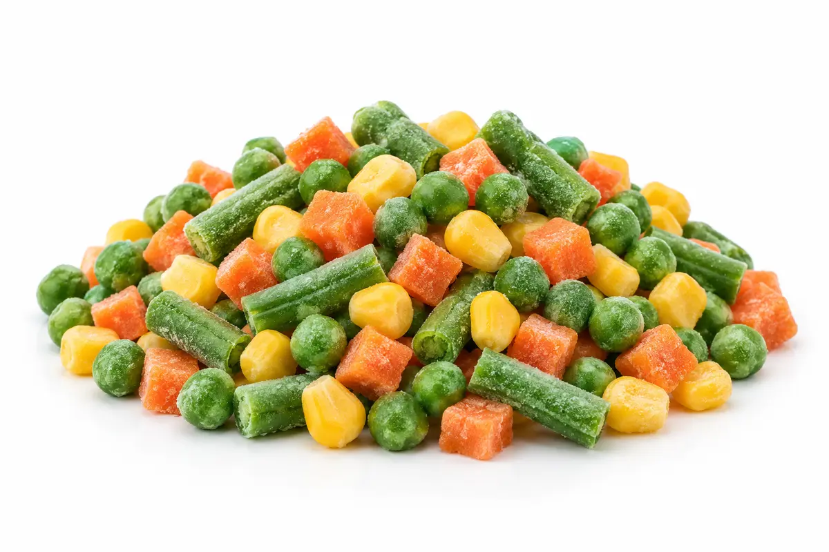 IQF frozen Egyptian mixed vegetables