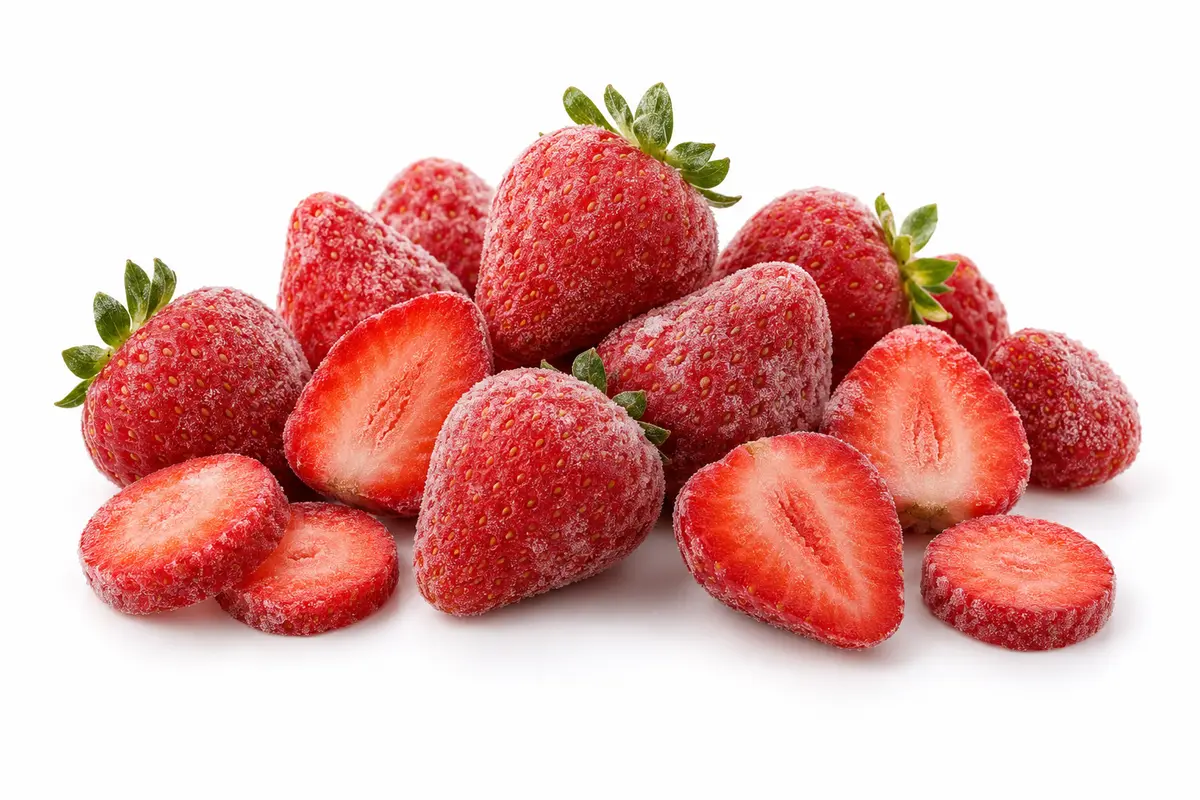 IQF frozen Egyptian strawberries