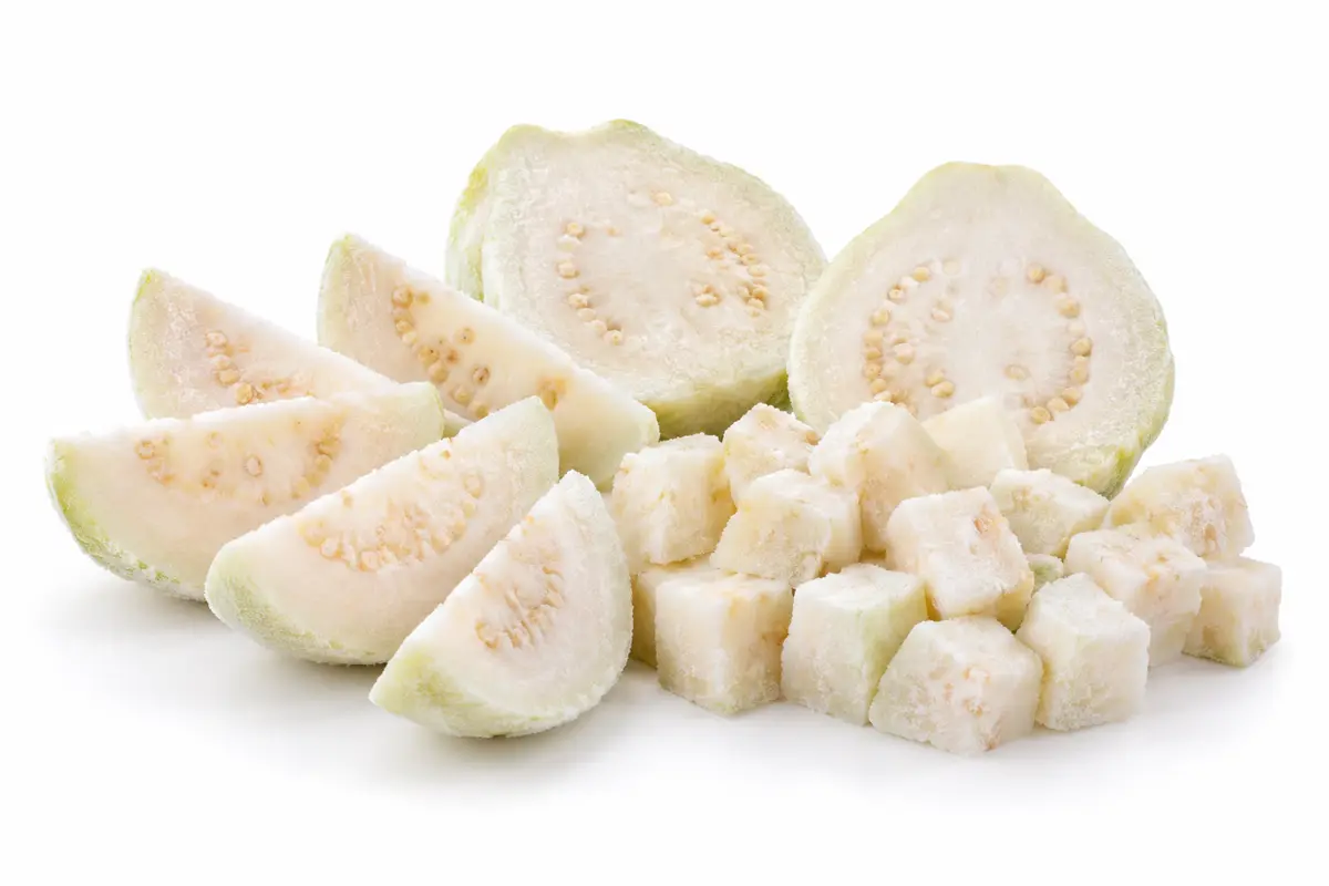 IQF frozen Egyptian guava pieces