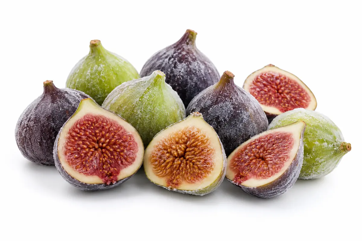 IQF frozen fig halves and quarters