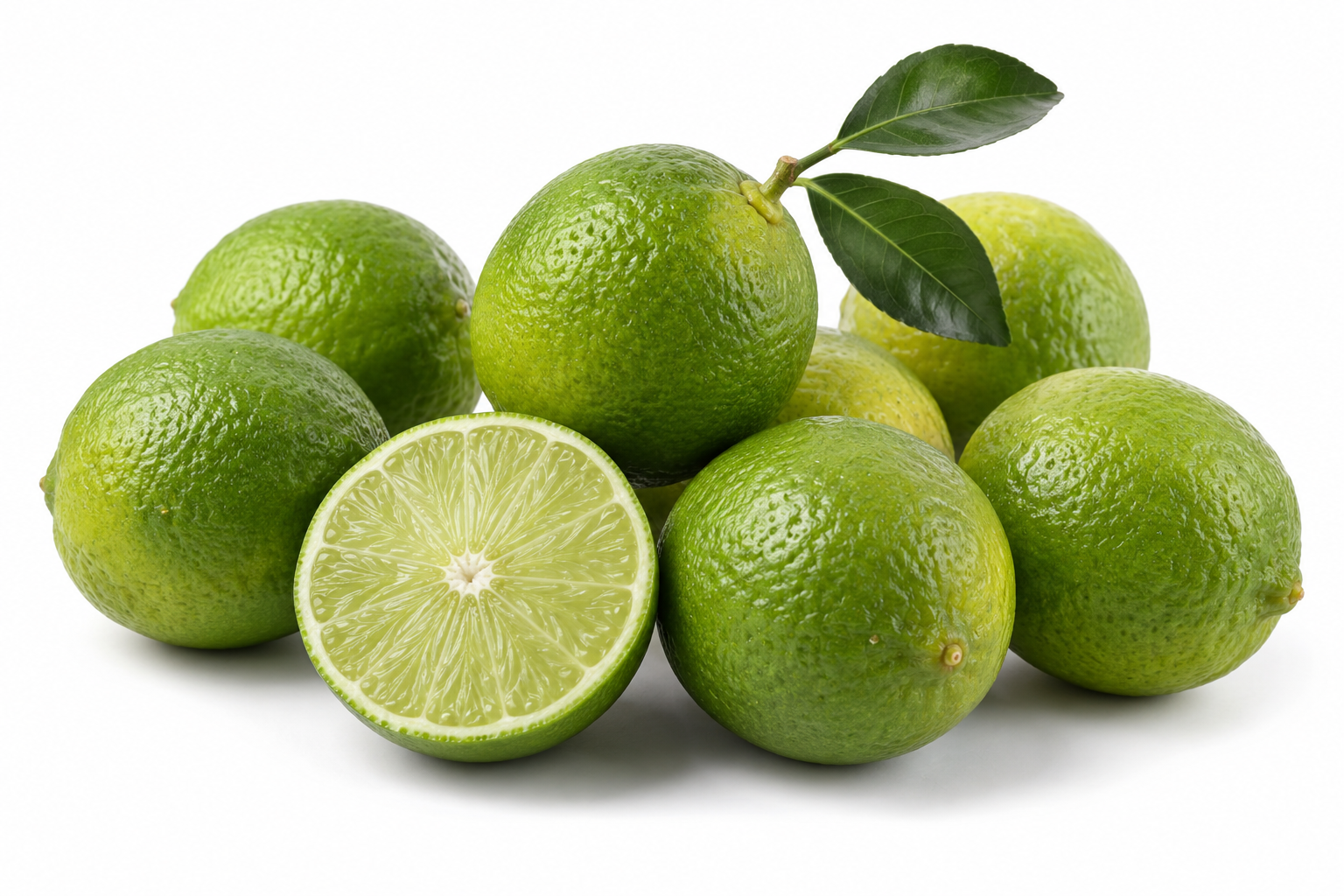 Fresh Egyptian green limes for export